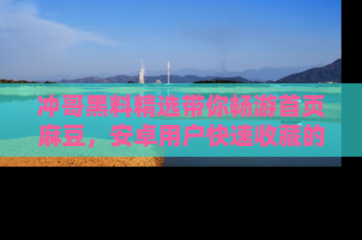 冲哥黑料精选带你畅游首页麻豆，安卓用户快速收藏的秘密武器！