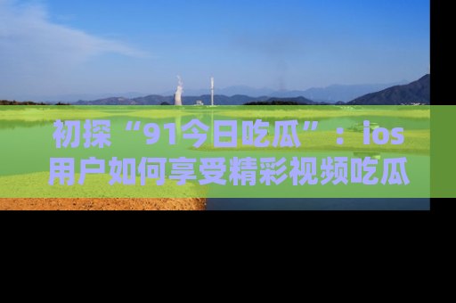 初探“91今日吃瓜”：ios用户如何享受精彩视频吃瓜时光