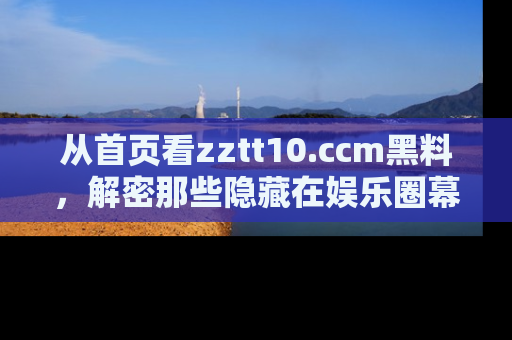 从首页看zztt10.ccm黑料，解密那些隐藏在娱乐圈幕后的丑闻故事！