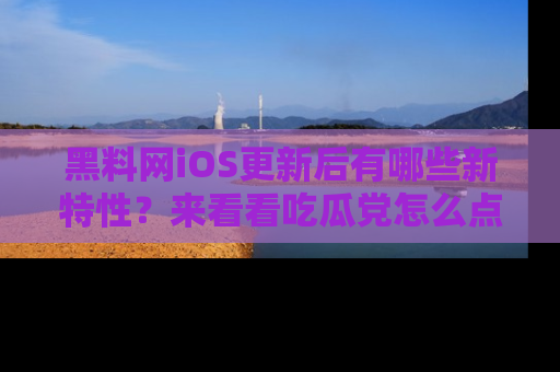 黑料网iOS更新后有哪些新特性？来看看吃瓜党怎么点评！