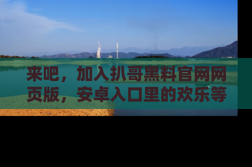 来吧，加入扒哥黑料官网网页版，安卓入口里的欢乐等着你！