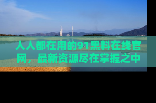人人都在用的91黑料在线官网，最新资源尽在掌握之中