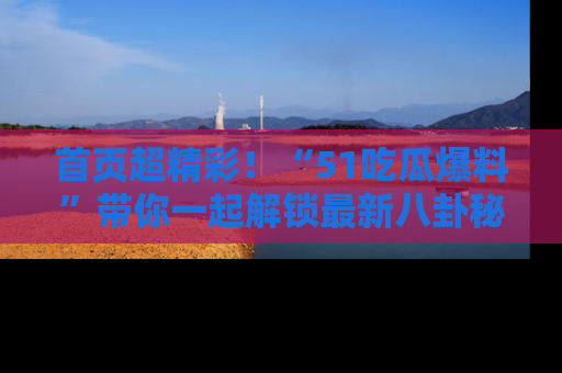 首页超精彩！“51吃瓜爆料”带你一起解锁最新八卦秘闻！