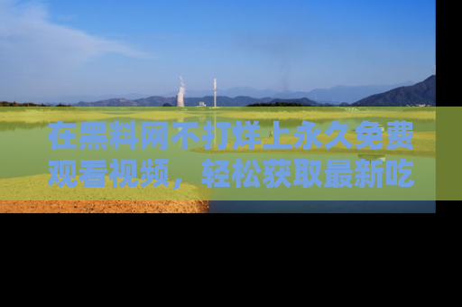 在黑料网不打烊上永久免费观看视频,轻松获取最新吃瓜资讯!